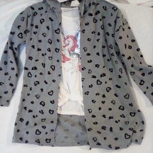 Girls top with over shirt